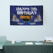 Banderoles Anniversaire d'hockey de rouleau (Salon professionnel)