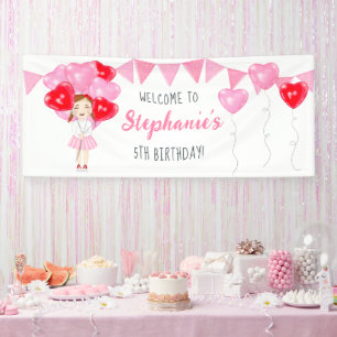 Banderoles Anniversaire du ballon d'amour