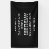 Banderoles Anniversaire du garçon masculin (Vertical)