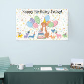 Banderoles Anniversaire du Nova Scotia Duck Tolling Retriever (Salon professionnel)