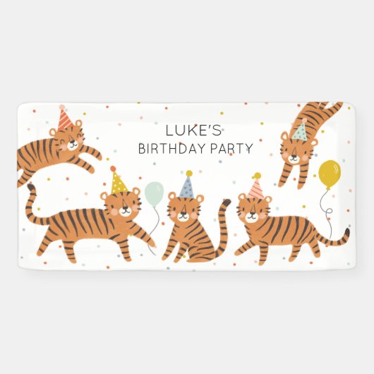 Banderoles Anniversaire du Tigre (Horizontal)