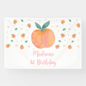 Banderoles Anniversaire d'une pêche douce (Horizontal)