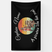 Banderoles Anniversaire Extraordinaire À Thème Pirate (Vertical)