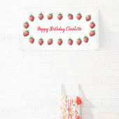 Banderoles Anniversaire fraise (Insitu)