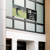 Banderoles Anniversaire Golfer Funny 30e heureux Pour lui Par (Bâtiment extérieur)