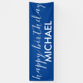 Banderoles anniversaire heureux (Vertical)