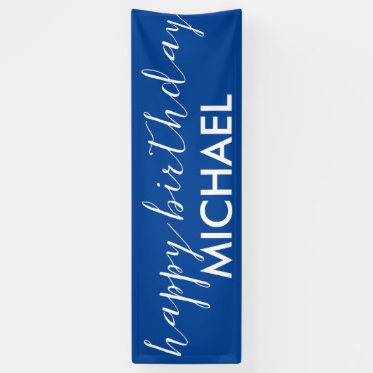 Banderoles anniversaire heureux (Vertical)