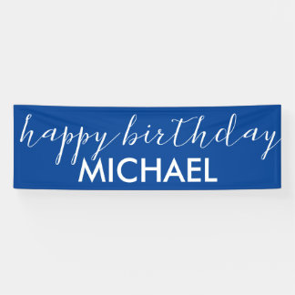 Banderoles anniversaire heureux