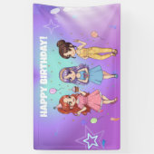 Banderoles Anniversaire KPOP (Vertical)