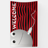 Banderoles anniversaire, oeuf, sperme, joyeux anniversaire, a (Vertical)