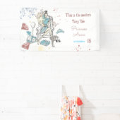 Banderoles Anniversaire royal de la princesse moderne (Insitu)