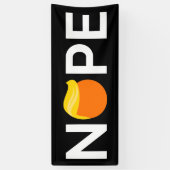 Banderoles Anti-Trump - Nope Edition (Vertical)