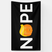 Banderoles Anti-Trump - Nope Halloween Edition I (Vertical)