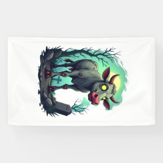 Banderoles Apocalypse de la vache zombie