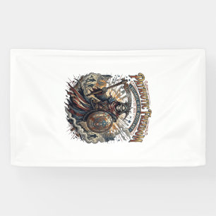 Banderoles Apocalyptique Patriotique Liberté Faucheuse Zombie