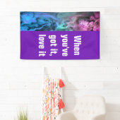 Banderoles Apophyse Abstraite Fractal II + vos idées (En situation)