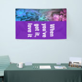 Banderoles Apophyse Abstraite Fractal II + vos idées (Salon professionnel)