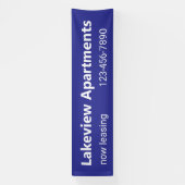 Banderoles Appartement Communauté maintenant location Numéro  (Verticale)