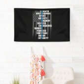 Banderoles Appréciation de la police du drapeau de l'applicat (En situation)