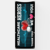 Banderoles Appréciation des travailleurs de la santé (Vertical)