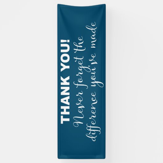 Banderoles Appréciation du Merci (Vertical)