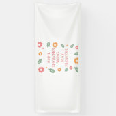 Banderoles april douche apporter mai fleurs (Vertical)