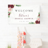 Banderoles Aquarelle Bourgogne (En situation)