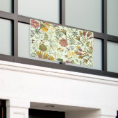 Banderoles Aquarelle Florale Fleurs d'abeille Élégante Modern (Bâtiment extérieur)