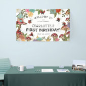 Banderoles Aquarelle magique mignonne Ladybug filles Annivers (Salon professionnel)