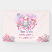 Banderoles Aquarelle ONE der La Mer 1er anniversaire (Horizontal)