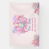 Banderoles Aquarelle ONE der La Mer 1er anniversaire (Verticale)