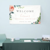 Banderoles Aquarelle rose pâle (Salon professionnel)