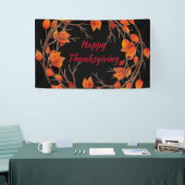 Banderoles Aquarelle Thanksgiving Leviers (Salon professionnel)