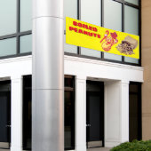 Banderoles Arachides bouillies pour la vente clôture grande (Bâtiment extérieur)
