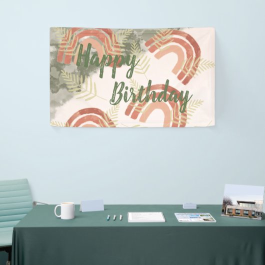 Banderoles Arc-en-ciel Boho (Salon professionnel)