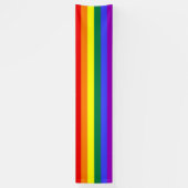 Banderoles Arc-en-ciel gay pride (Vertical)
