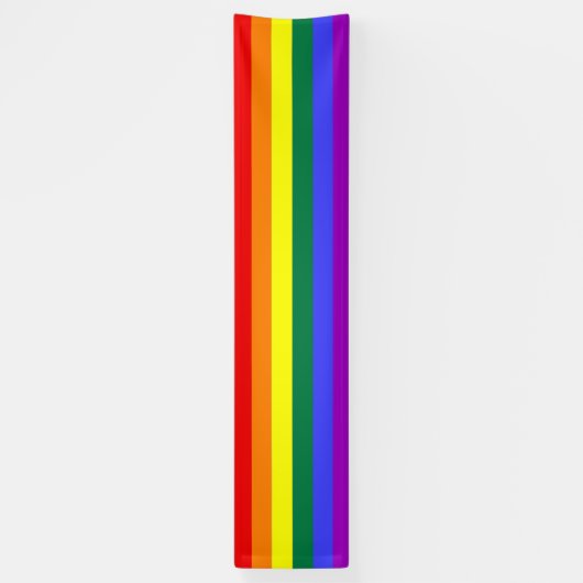 Banderoles Arc-en-ciel gay pride (Vertical)
