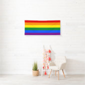 Banderoles Arc-en-ciel LGBT (En situation)