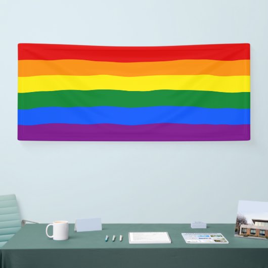 Banderoles Arc-en-ciel LGBT (Salon professionnel)
