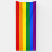 Banderoles Arc-en-ciel LGBT (Vertical)