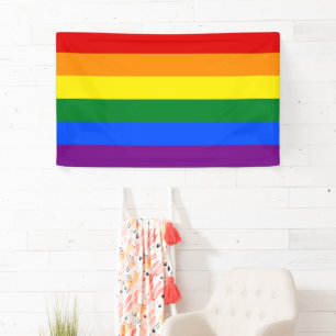 Banderoles Arc-en-ciel LGBT Pride