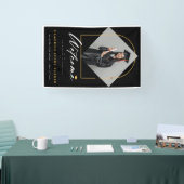 Banderoles Arch Tassels Cadre Photo Graduation Party Bienvenu (Salon professionnel)