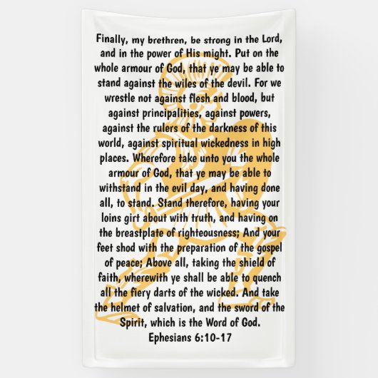 Banderoles Armor de Dieu (Vertical)