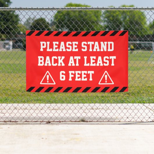 Banderoles Arrière 6 Pieds (En situation)