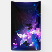 Banderoles Arrière - plan aux papillons de nuit (Vertical)