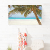 Banderoles Arrière - plan de plage tropical (En situation)