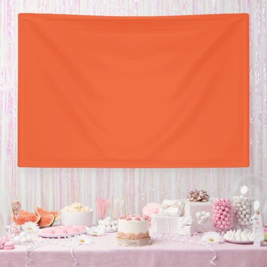 Banderoles arrière - plan orange avec (Fête)
