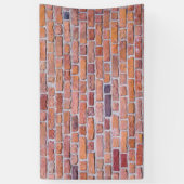 Banderoles Arrière - plan ou contexte de mur de briques (Vertical)