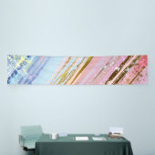 Banderoles Arrière - plan rose texturé (Salon professionnel)