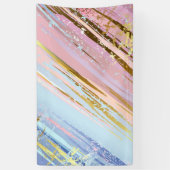 Banderoles Arrière - plan rose texturé (Vertical)